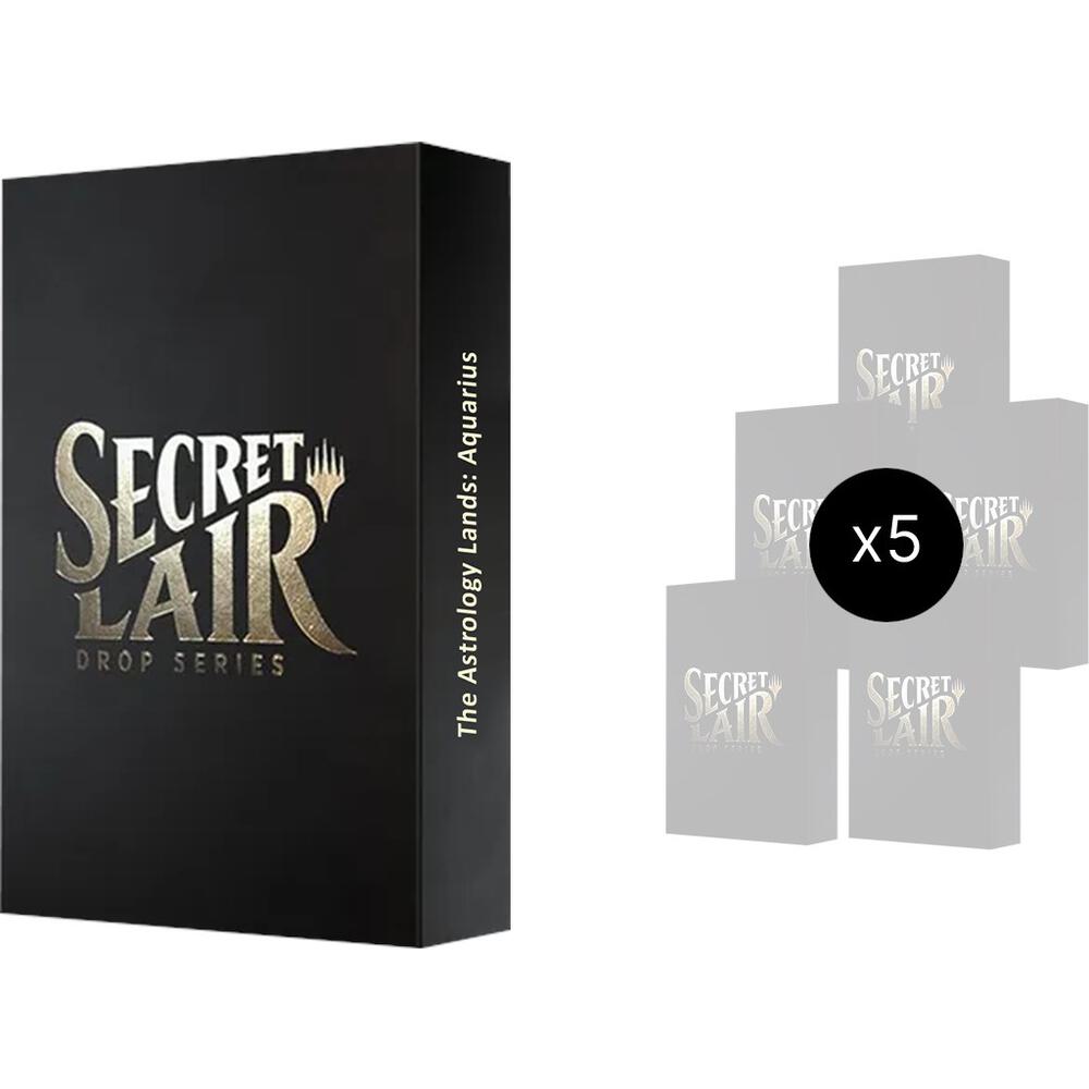 Secret Lair Drop: Astrology Lands (Aquarius) Bundle - Non-Foil Edition, Secret Lair Drop Series P279187