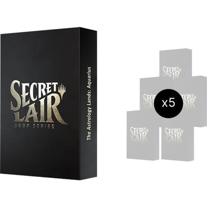Secret Lair Drop: Astrology Lands (Aquarius) Bundle - Non-Foil Edition, Secret Lair Drop Series P279187