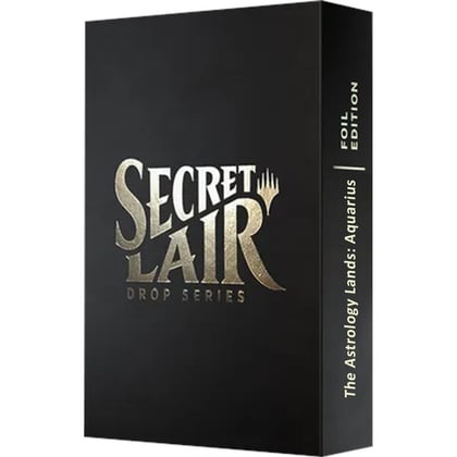 Secret Lair Drop: Astrology Lands (Aquarius) - Traditional Foil Edition, Secret Lair Drop Series P279188