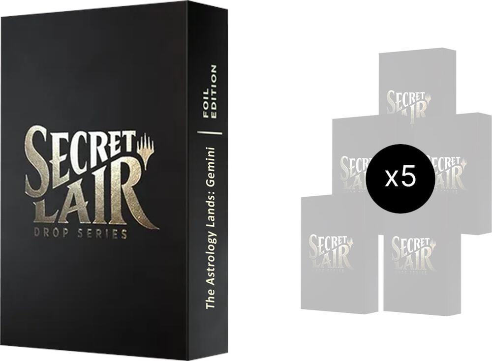 Secret Lair Drop: Astrology Lands (Gemini) Bundle - Traditional Foil Edition, Secret Lair Drop Series P279232