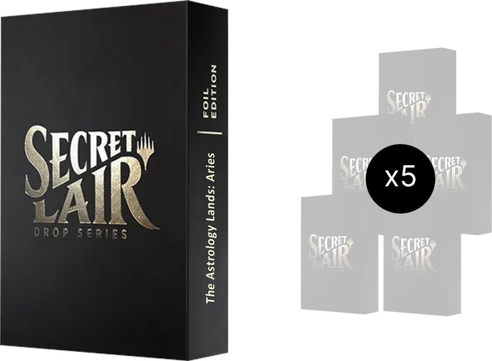Secret Lair: Astrology Lands (Aries) Bundle - Traditional Foil Edition, Secret Lair Drop Series P279318