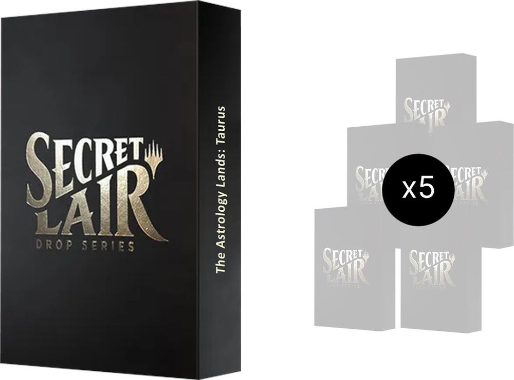 Secret Lair: Astrology Lands (Taurus) Bundle - Non-Foil Edition, Secret Lair Drop Series P279322