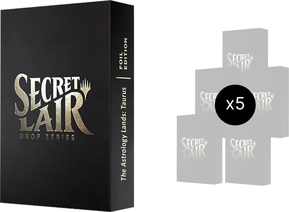Secret Lair: Astrology Lands (Taurus) Bundle - Traditional Foil Edition, Secret Lair Drop Series P279323