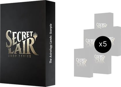 Secret Lair Drop: Astrology Lands (Scorpio) Bundle - Non-Foil Edition, Secret Lair Drop Series P452933