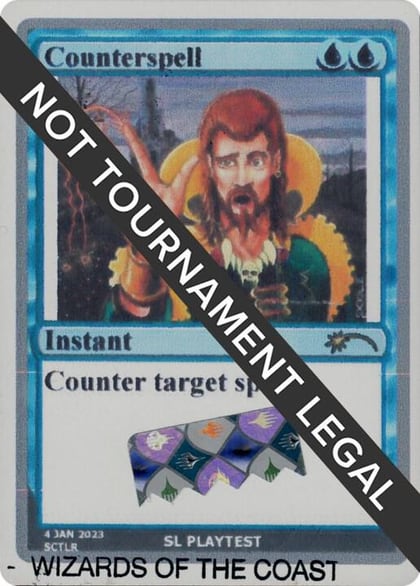 Counterspell (SL PLAYTEST), Secret Lair Drop Series #522720