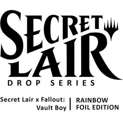 Secret Lair Drop: Secret Lair x Fallout: Vault Boy - Rainbow Foil Edition, Secret Lair Drop Series P545708