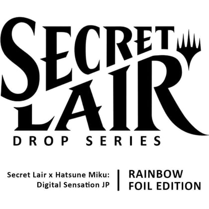 Secret Lair Drop: Secret Lair x Hatsune Miku: Digital Sensation JP - Rainbow Foil Edition, Secret Lair Drop Series P556798
