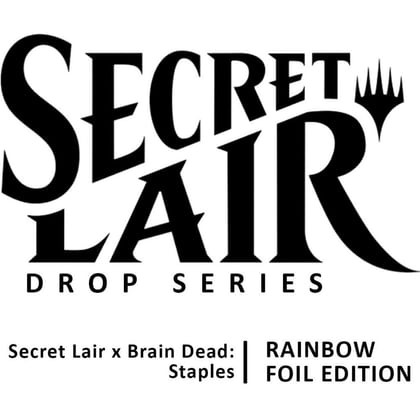 Secret Lair Drop: Secret Lair x Brain Dead: Staples - Rainbow Foil Edition, Secret Lair Drop Series P561461