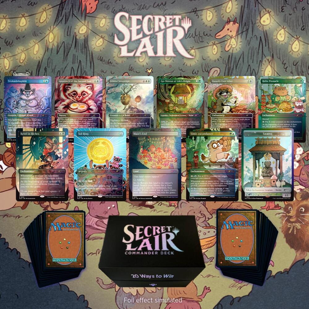 Secret Lair Commander Deck: 20 Ways to Win, Secret Lair Drop Series P599975