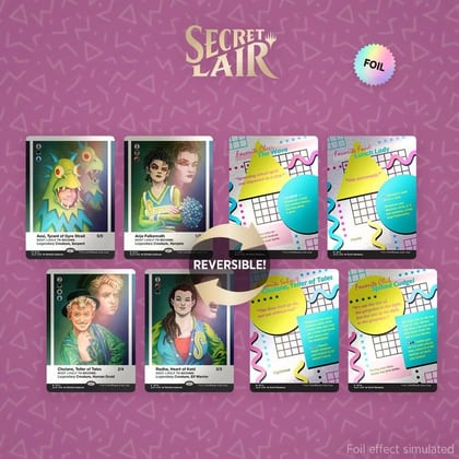 Secret Lair Drop: Our Boss is on Vacation Superdrop: Secret Lair High Class of '87 - Traditional Foil Edition, Secret Lair Drop Series P624740