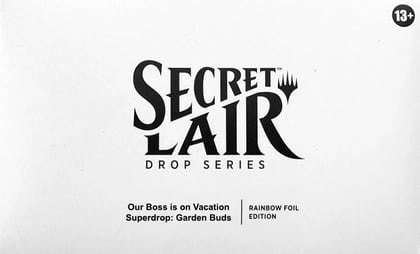 Secret Lair Drop: Our Boss is on Vacation Superdrop: Garden Buds - Rainbow Foil Edition, Secret Lair Drop Series P624742