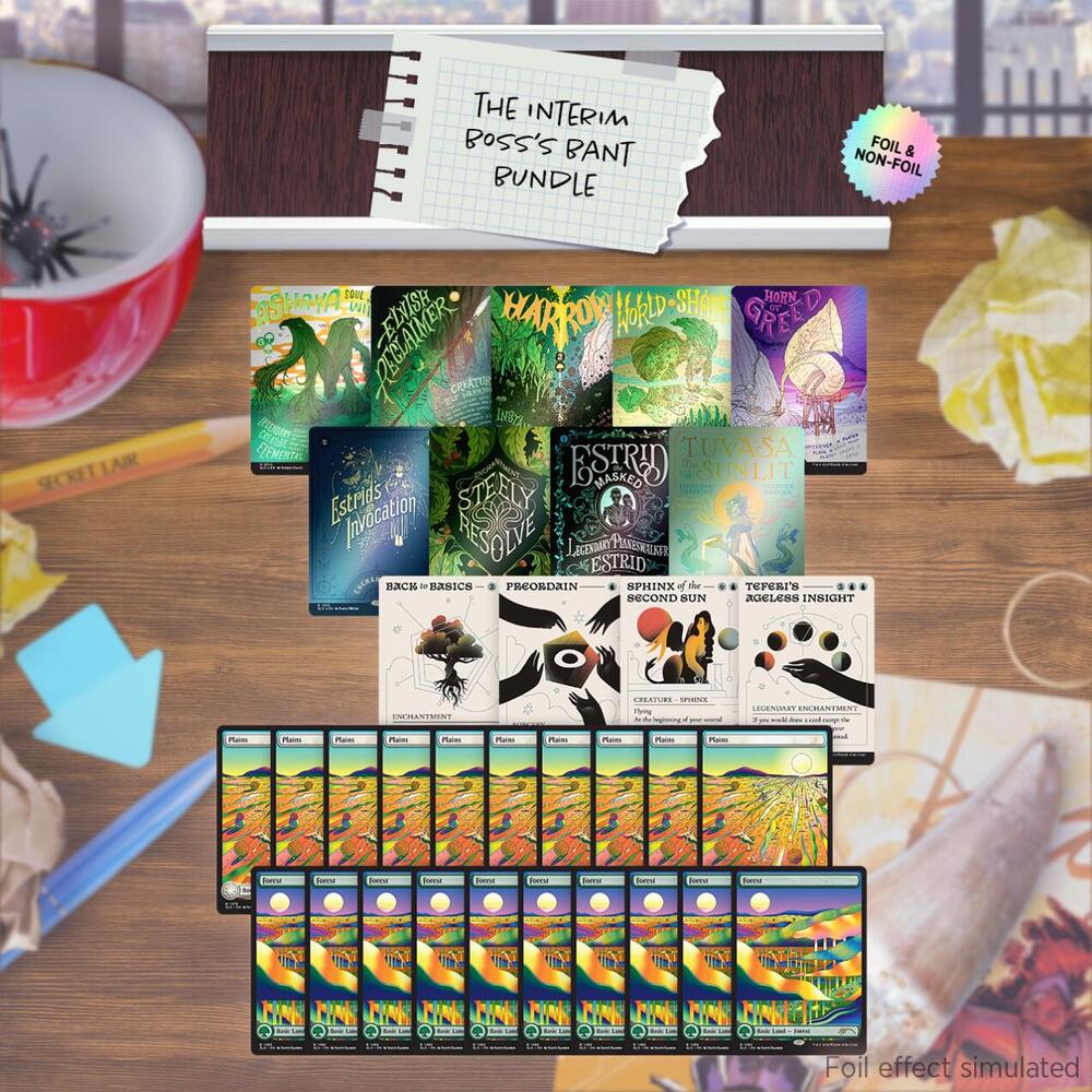 Secret Lair Drop: Our Boss is on Vacation Superdrop: Interim Boss's Bant Bundle, Secret Lair Drop Series P624758