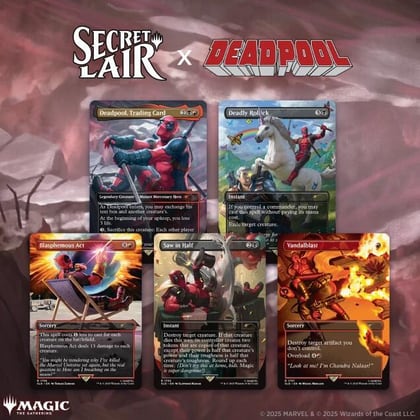 Secret Lair Drop: Secret Lair x Marvel's Deadpool - Non-Foil Edition, Secret Lair Drop Series P625876