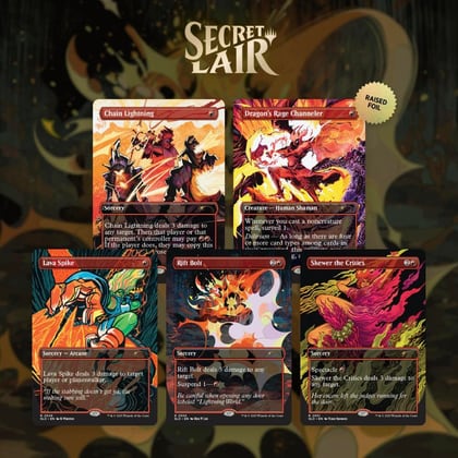 Secret Lair Drop: EVERYTHING IS ON FIRE - Raised Foil Edition, Secret Lair Drop Series P632018