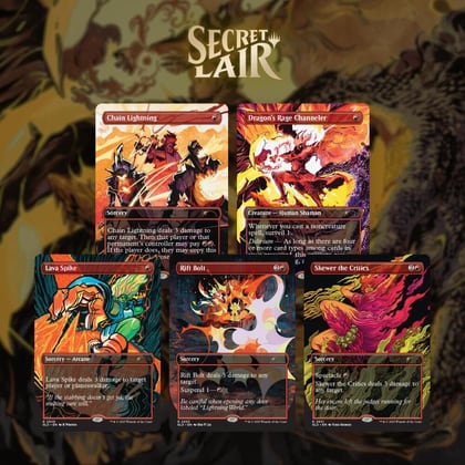 Secret Lair Drop: EVERYTHING IS ON FIRE - Non-Foil Edition, Secret Lair Drop Series P632020