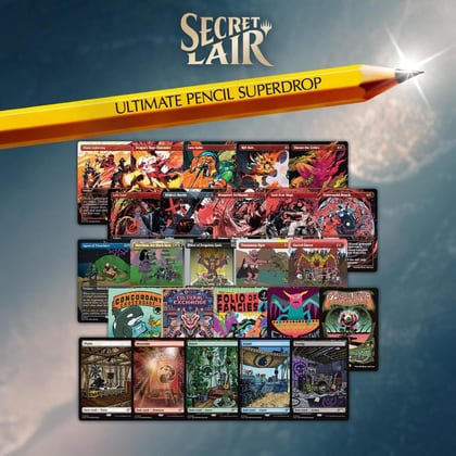 Secret Lair Drop: The Ultimate Pencil - Non-Foil Bundle, Secret Lair Drop Series P632040