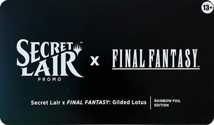 Secret Lair x FINAL FANTASY: Gilded Lotus - Rainbow Foil Edition, Secret Lair Drop Series P638883