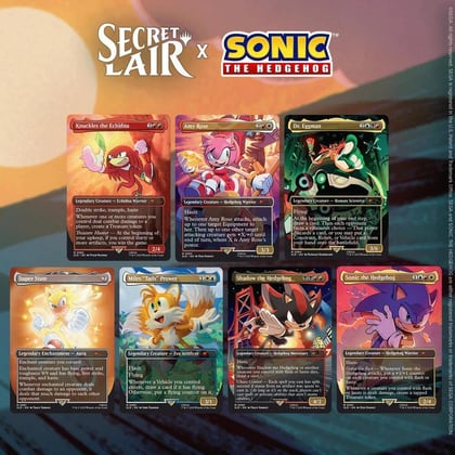 Secret Lair x Sonic the Hedgehog Superdrop: Friends & Foes (Non-Foil), Secret Lair Drop Series P643591