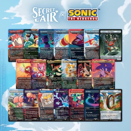 Secret Lair x Sonic the Hedgehog Superdrop: Super Sonic Bundle (Non-Foil), Secret Lair Drop Series P643597
