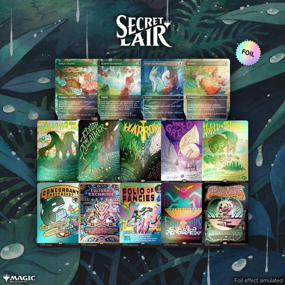 Secret Lair Drop: Whimsy & Wonder Bundle - Rainbow Foil Edition, Secret Lair Drop Series P646780