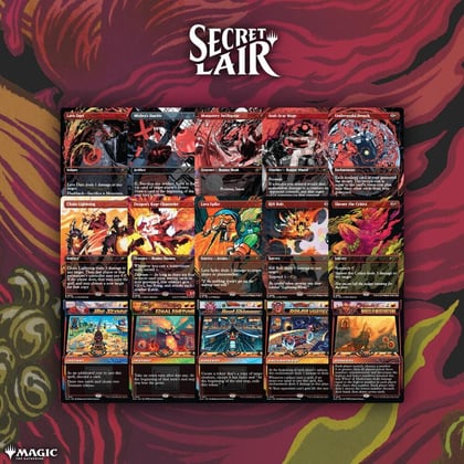 Secret Lair Drop: Burn ‘Em All Bundle - Non-Foil Edition, Secret Lair Drop Series P646781