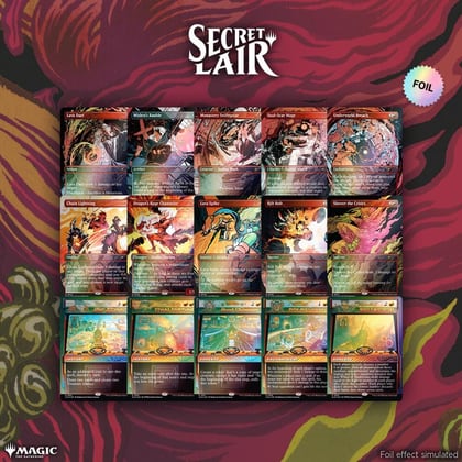 Secret Lair Drop: Burn ‘Em All Bundle - Rainbow Foil Edition, Secret Lair Drop Series P646782