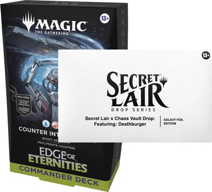 Secret Lair x Chaos Vault Drop: Commander Reinforcements Counter Intelligence Bundle (Galaxy Foil), Secret Lair Drop Series P646786