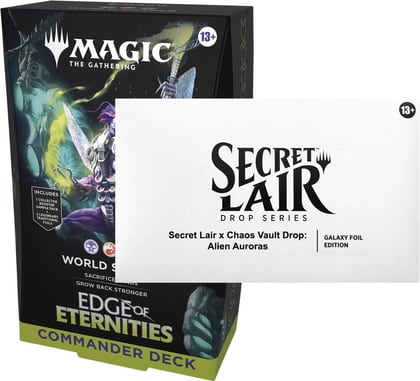 Secret Lair x Chaos Vault Drop: Commander Reinforcements World Shaper Bundle (Galaxy Foil), Secret Lair Drop Series P646787