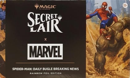 Secret Lair Drop: Secret Lair x Marvel's Spider-Man: Daily Bugle Breaking News - Rainbow Foil Edition, Secret Lair Drop Series P652001
