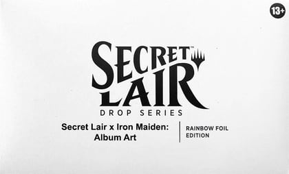 Secret Lair x Iron Maiden: Album Art - Rainbow Foil Edition, Secret Lair Drop Series P656347
