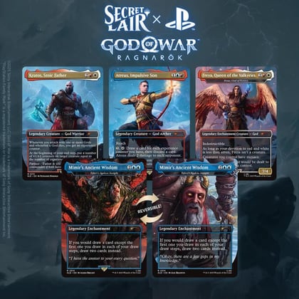 Secret Lair x God of War: Norse - Non-Foil Edition, Secret Lair Drop Series P657422