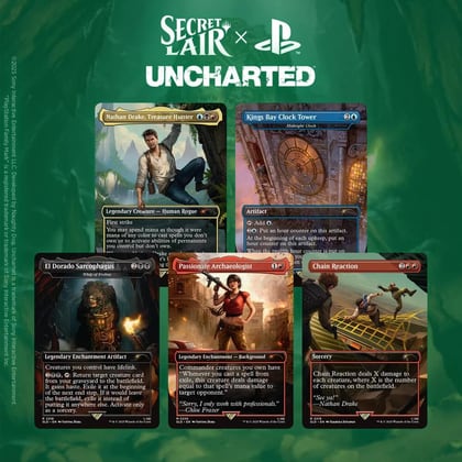 Secret Lair x Uncharted - Non-Foil Edition, Secret Lair Drop Series P657438