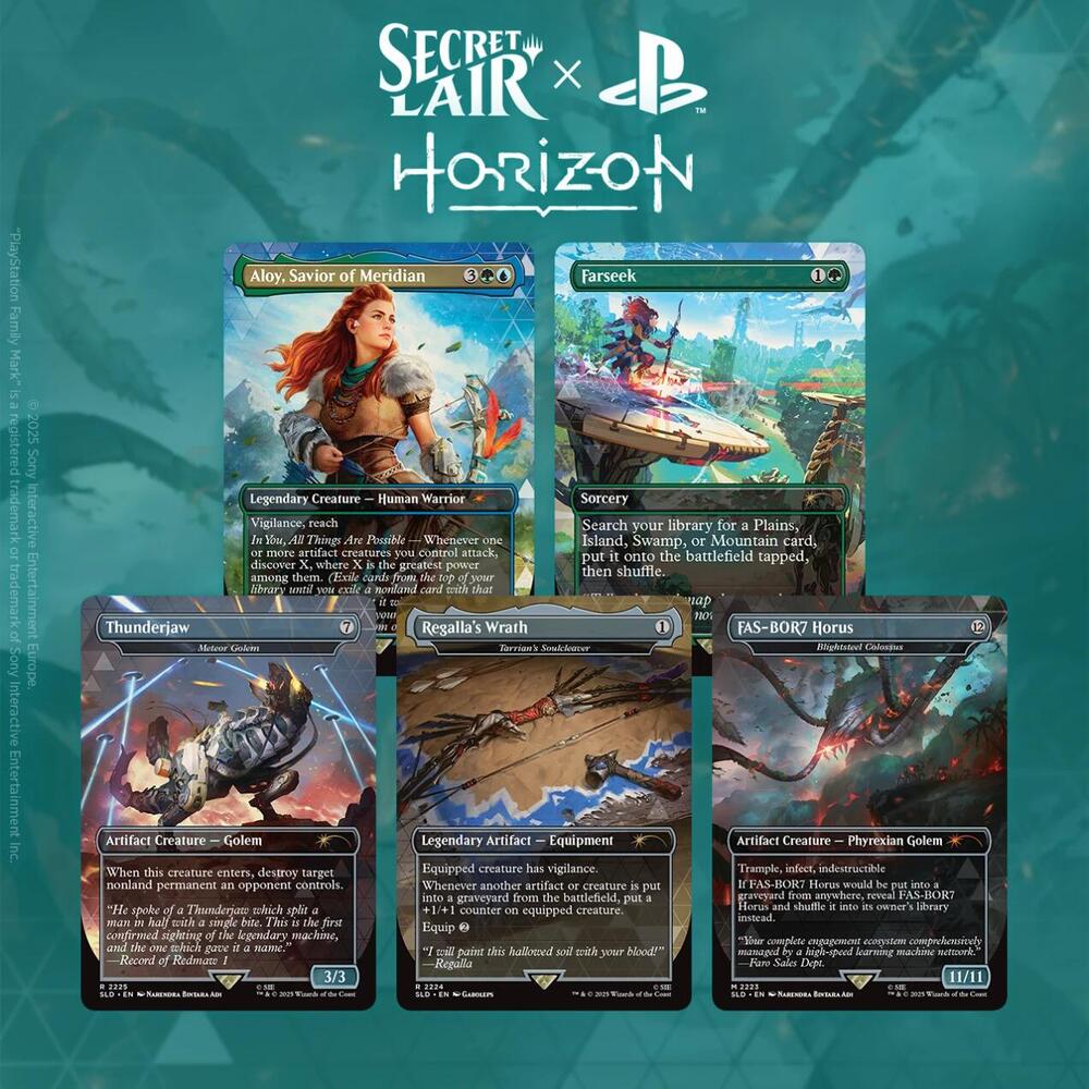 Secret Lair x Horizon: Into the Forbidden West - Non-Foil Edition, Secret Lair Drop Series P658350