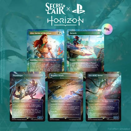 Secret Lair x Horizon: Into the Forbidden West - Rainbow Foil Edition, Secret Lair Drop Series P658351