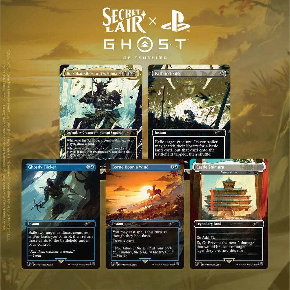Secret Lair x Ghost of Tsushima - Non-Foil Edition, Secret Lair Drop Series P658352