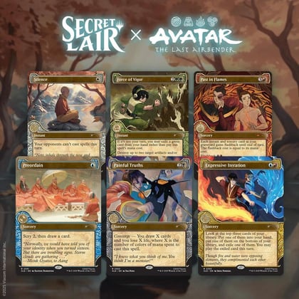 Secret Lair x Avatar: The Last Airbender: One with the Elements - Non-Foil Edition, Secret Lair Drop Series P662596