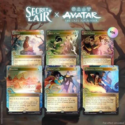 Secret Lair x Avatar: The Last Airbender: One with the Elements - Rainbow Foil Edition, Secret Lair Drop Series P662597