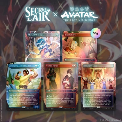 Secret Lair x Avatar: The Last Airbender: The Ember Island Players - Rainbow Foil Edition, Secret Lair Drop Series P662602