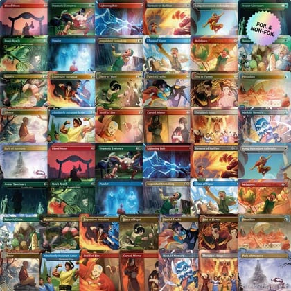 Secret Lair x Avatar: The Last Airbender Superdrop: Master Of All Elements Everything Bundle, Secret Lair Drop Series P664030