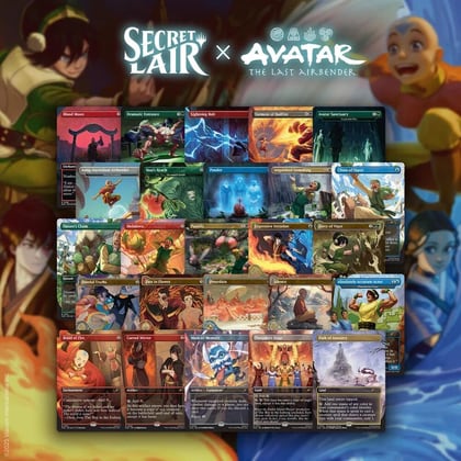 Secret Lair x Avatar: The Last Airbender Superdrop: Avatar State Non-Foil Bundle, Secret Lair Drop Series P664032