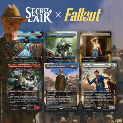 Secret Lair Drop: Secret Lair x Fallout: Beyond Vault 33 - Non-Foil Edition, Secret Lair Drop Series P673773