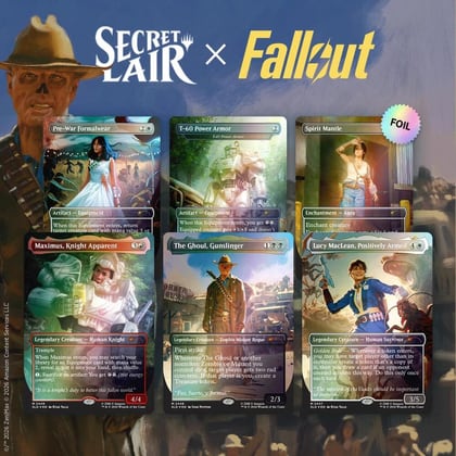 Secret Lair Drop: Secret Lair x Fallout: Beyond Vault 33 - Traditional Foil Edition, Secret Lair Drop Series P673775