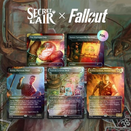 Secret Lair Drop: Secret Lair x Fallout: Welcome to New Vegas - Traditional Foil Edition, Secret Lair Drop Series P673787