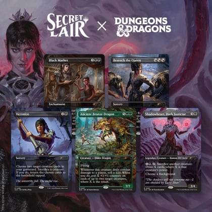 Secret Lair Drop: Secret Lair x Dungeons & Dragons: Shadowheart’s Devotion - Non-Foil Edition, Secret Lair Drop Series P677400