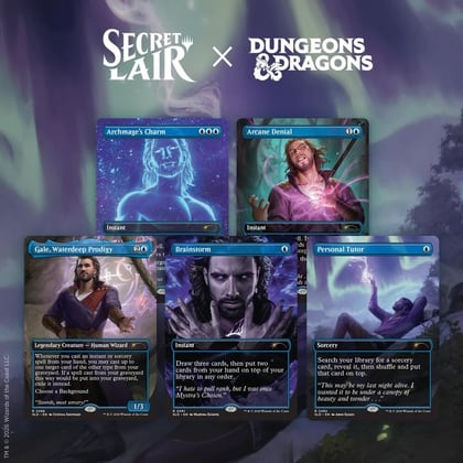 Secret Lair Drop: Secret Lair x Dungeons & Dragons: Gale’s Ambition - Non-Foil Edition, Secret Lair Drop Series P677402