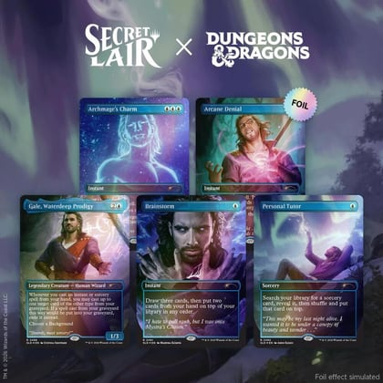 Secret Lair Drop: Secret Lair x Dungeons & Dragons: Gale’s Ambition - Foil Edition, Secret Lair Drop Series P677403