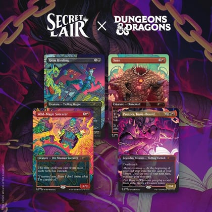 Secret Lair Drop: Secret Lair x Dungeons & Dragons: Shadows Over Baldur’s Gate - Non-Foil Edition, Secret Lair Drop Series P677406