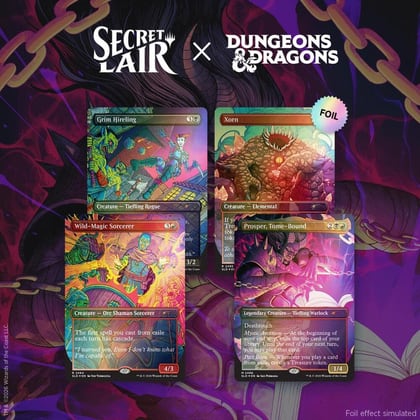 Secret Lair Drop: Secret Lair x Dungeons & Dragons: Shadows Over Baldur’s Gate - Traditional Foil Edition, Secret Lair Drop Series P677407