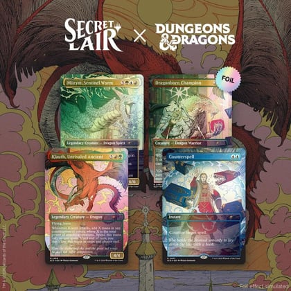 Secret Lair Drop: Secret Lair x Dungeons & Dragons: Whispers in Candlekeep - Foil Edition, Secret Lair Drop Series P677409