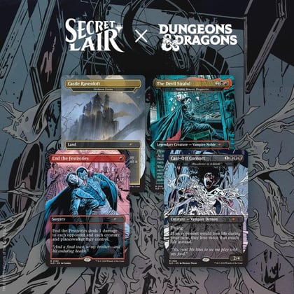 Secret Lair Drop: Secret Lair x Dungeons & Dragons: Strahd’s Descent - Non-Foil Edition, Secret Lair Drop Series P677410
